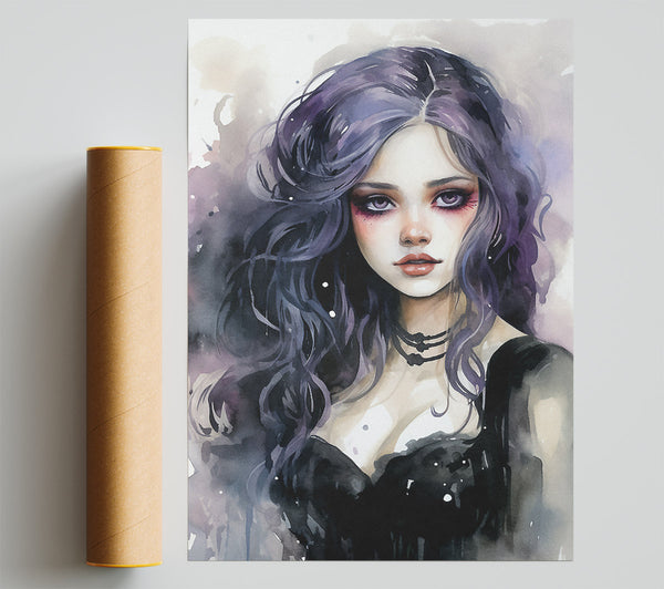 Watercolour Goth