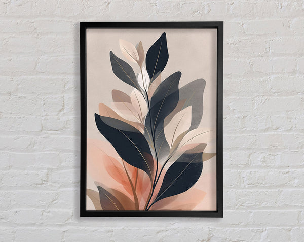 Watercolour Pastel Leaves