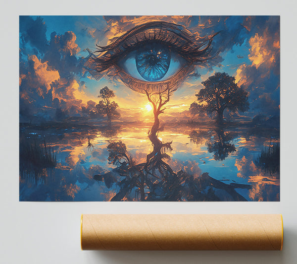 Blue Eye Sunset