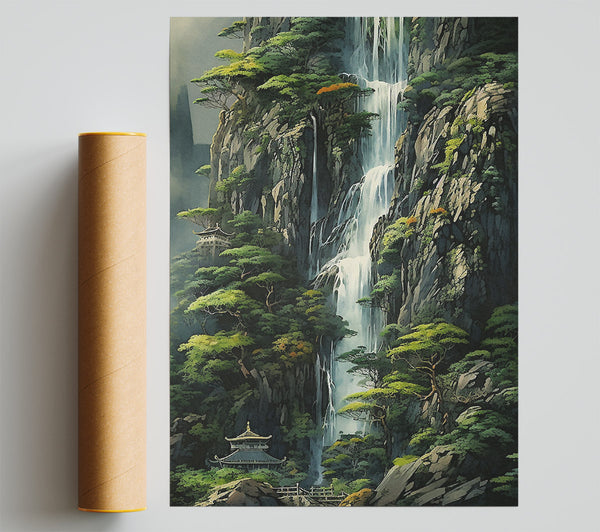 Waterfall Temple