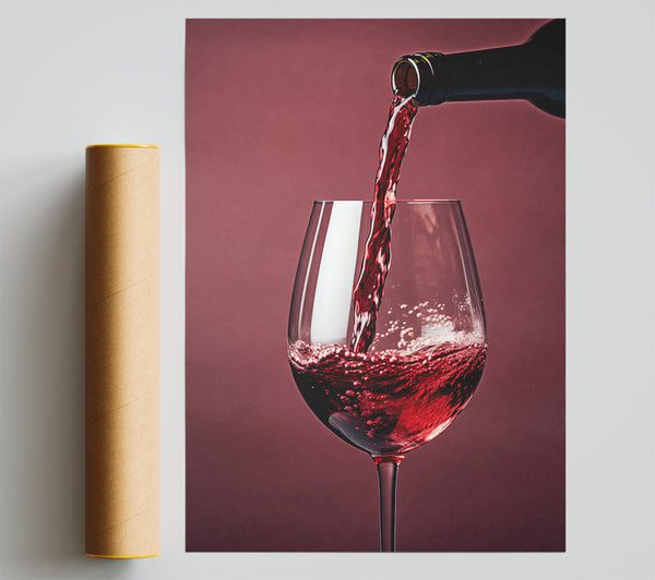 Wine Pour Red