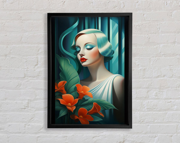 Woman Bold Art Deco