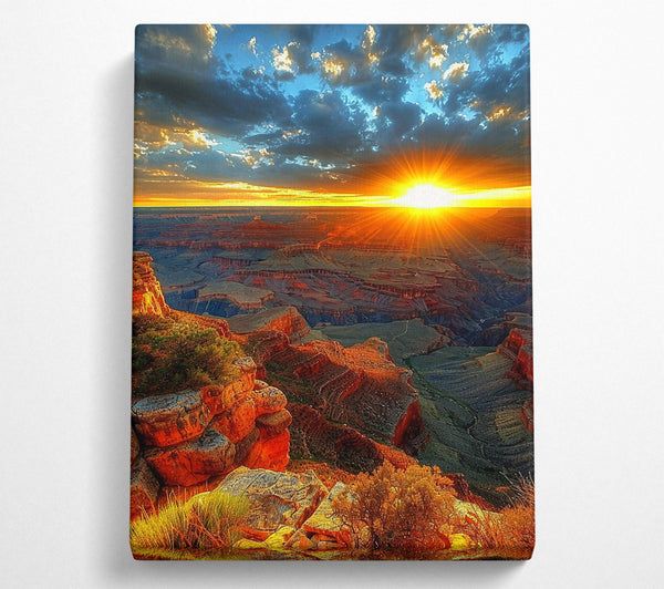 Golden Canyon Sunset