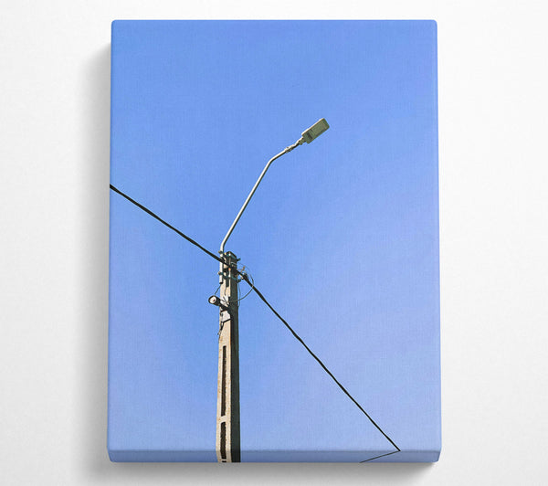 Blue Sky Streetlight