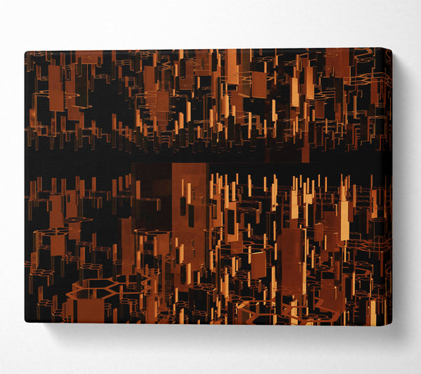 Copper Cityscape Dream