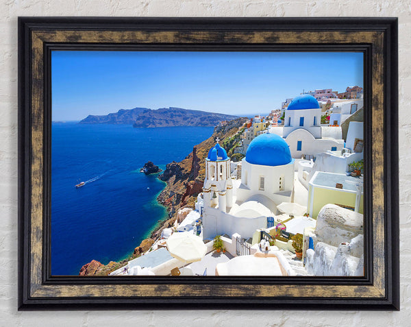 A Lovely View Of Greece