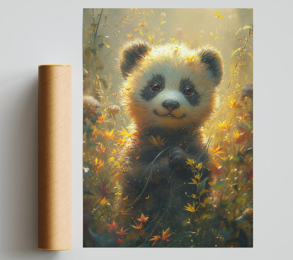 Golden Panda Bloom