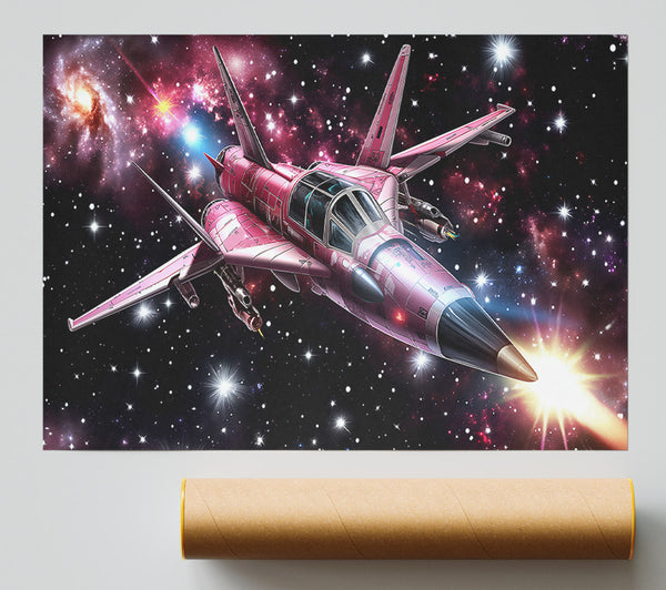 Pink Starfighter'S Flight