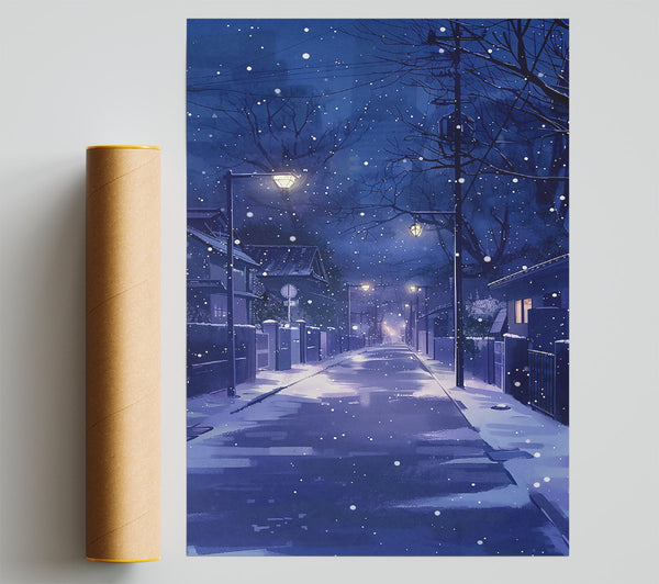 Blue Winter Street