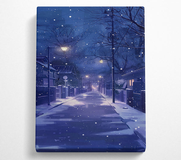 Blue Winter Street