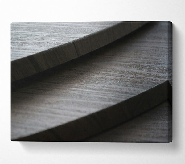 Gray Wooden Layers