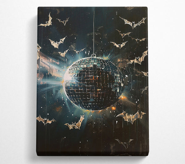 Black Bat Disco Ball