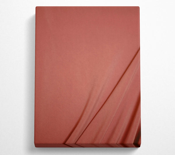 Coral Fabric Drape