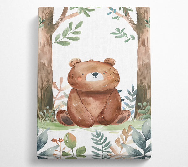 Brown Bear In The Woods