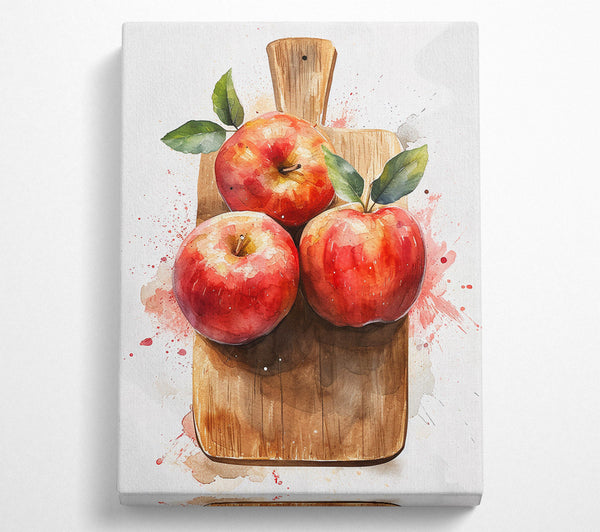 Apples On A Board