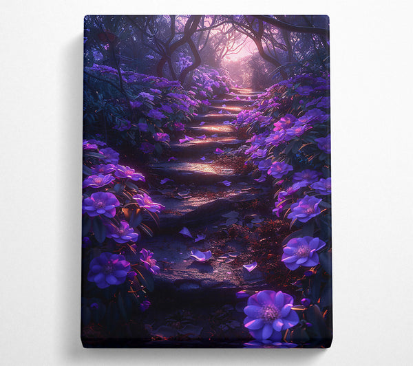 Purple Forest Path