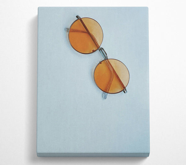 Amber Round Shades