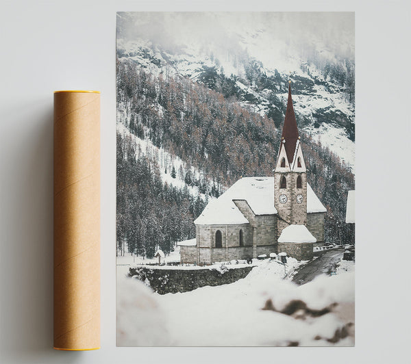 Stone Church In White