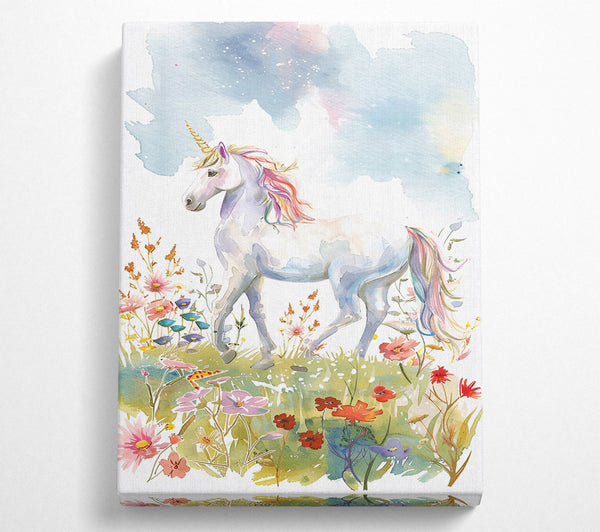 Blue Sky Unicorn Dream