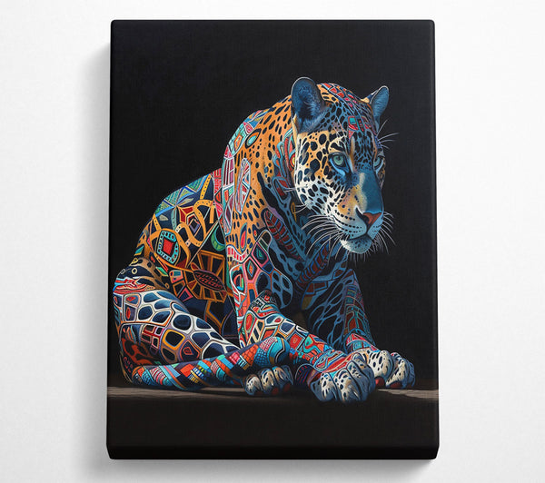 Blue Jaguar Tapestry