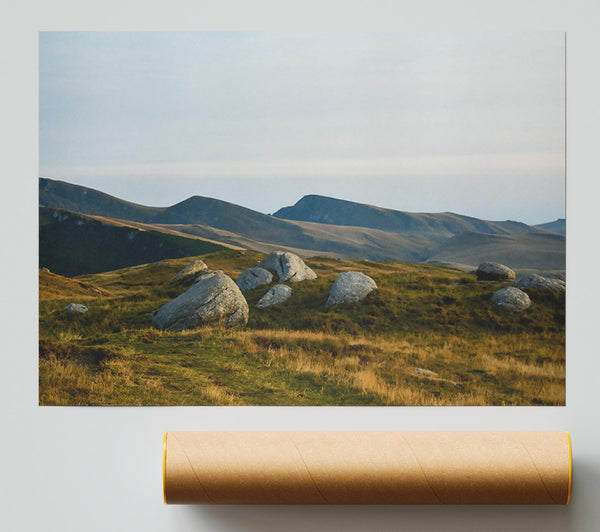 Gray Stones In The Hills.