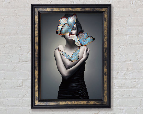 Beauty Butterfly Woman