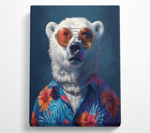 Blue Hawaiian Bear