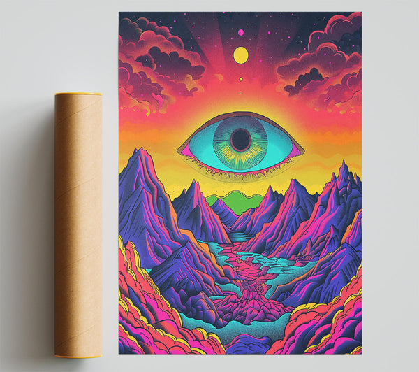 Purple Mountain Eye