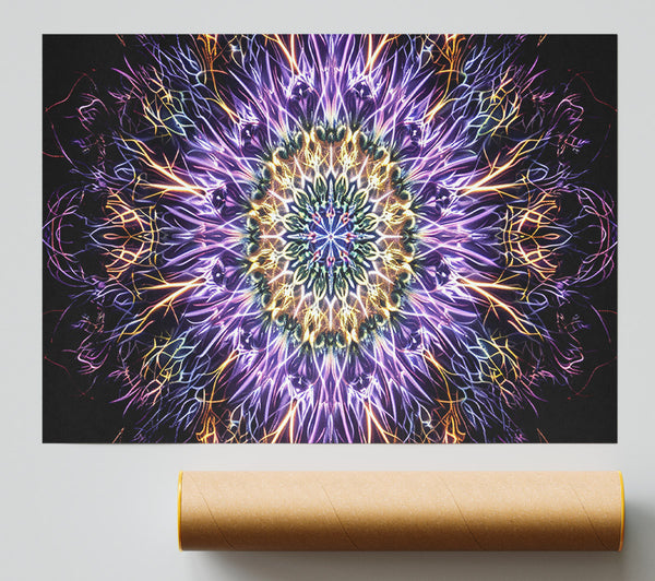 Purple Light Mandala