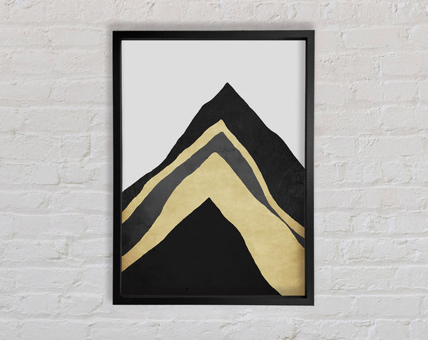 Black And Gold Triangles