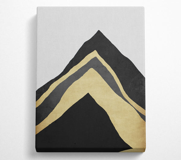 Black And Gold Triangles