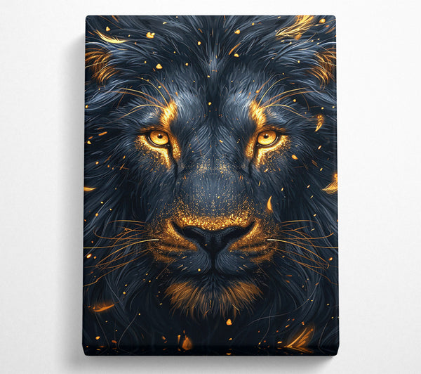 Black Lion And Gold