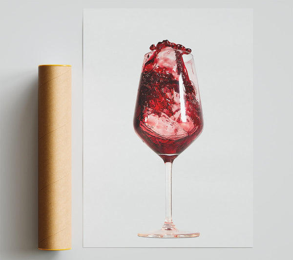 Crimson Wine Splash