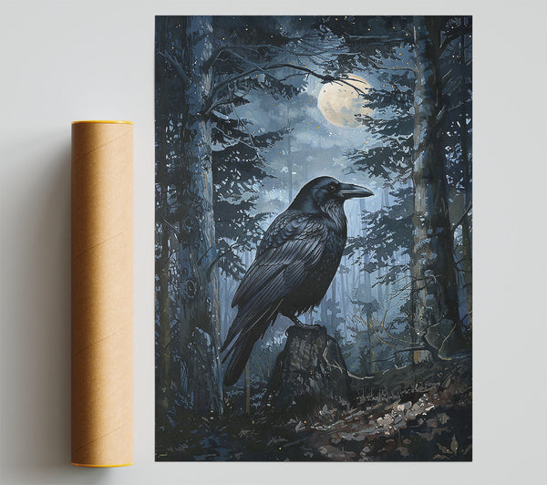 Blue Moon Raven