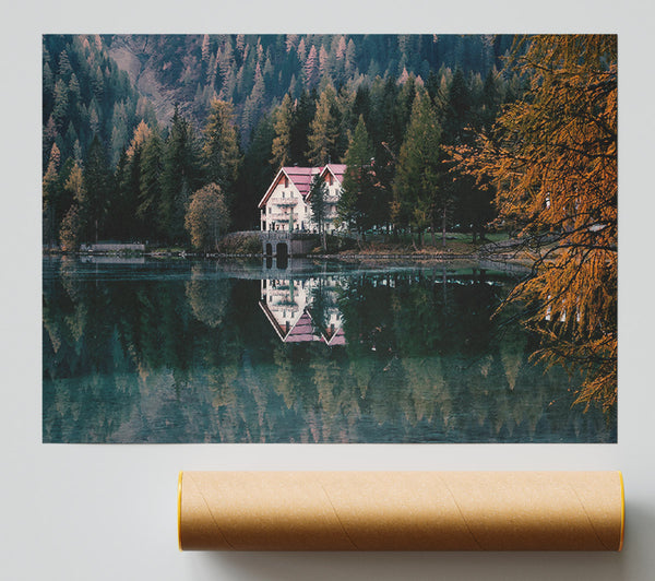 Teal Lake Reflection