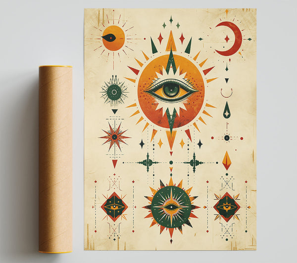 Orange Celestial Eye