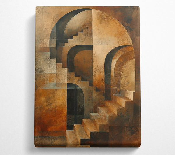 Terracotta Stairway Ascent