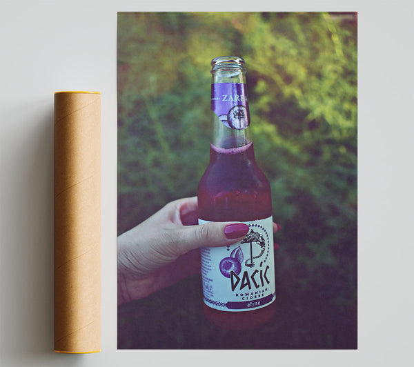 Purple Cider Bottle