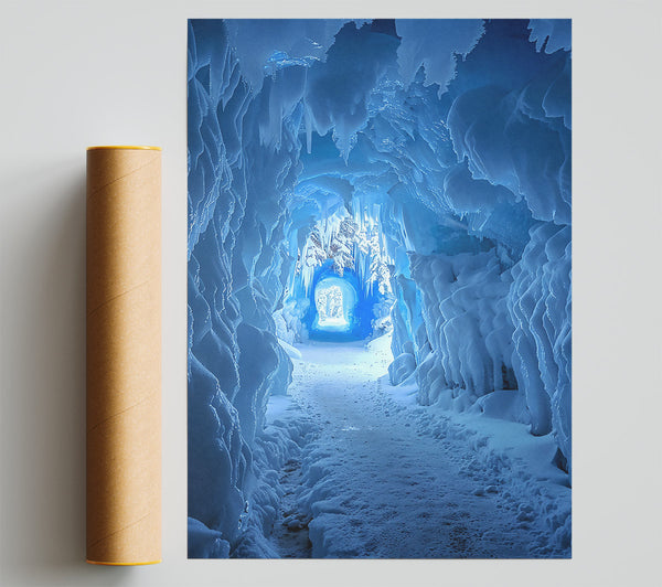 Blue Ice Tunnel