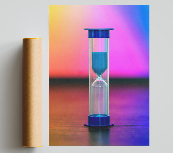 Blue Hourglass Time