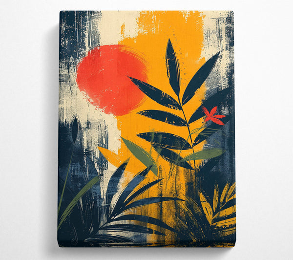 Boho Abstract Botanical Art