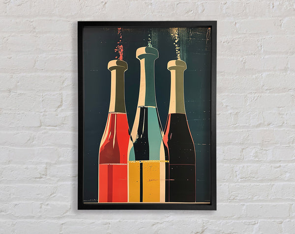 Bold Wine Bottles