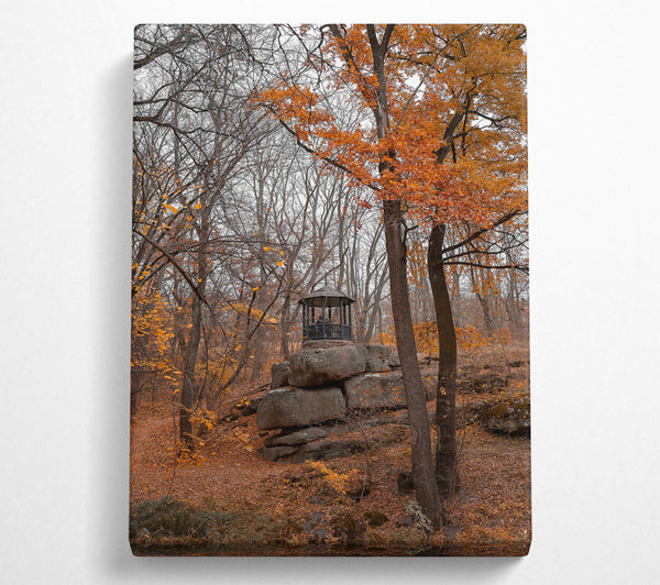 Autumn Orange Gazebo