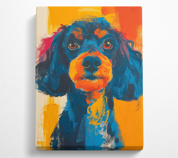 Brushstroke Dog Colour