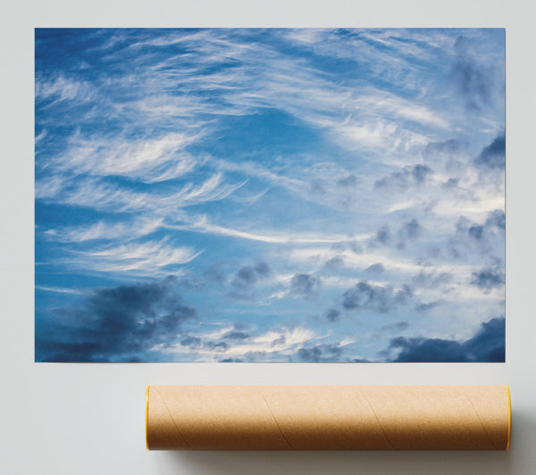 Azure Wispy Clouds