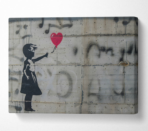 Banksy Red Balloon Girl