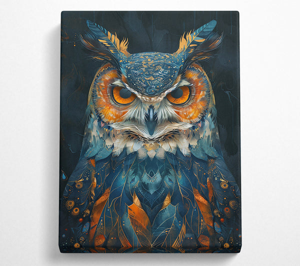 Midnight Owl Feathers