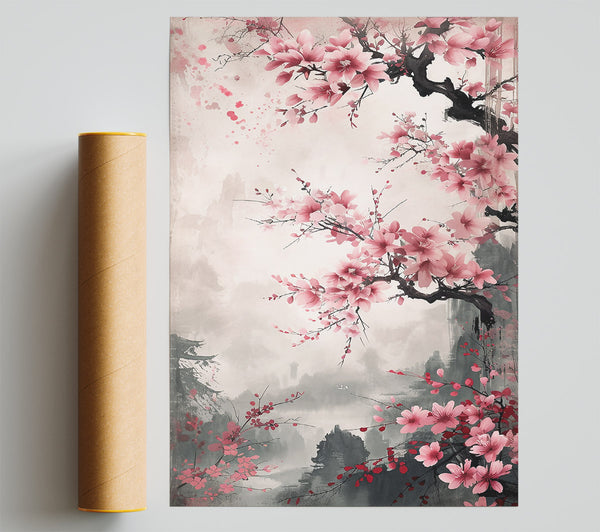 Pink Blossom Dreamscape