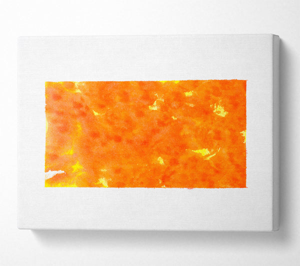 Orange Abstract Wash