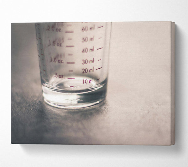 Clear Glass Measuring Cup